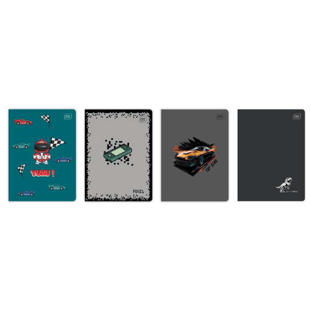 Zeszyt A5 w kratkę 16 kart. dla chłopca